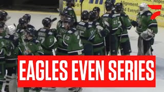 Surrey Eagles Even Series Vs Penticton Vees  BCHL Fred Page Cup Highlights [upl. by Katrinka]