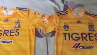 COMPARACIÓN JERSEY ORIGINAL VS REPLICA TIGRES UANL TORNEO APERTURA 2019 [upl. by Reis802]