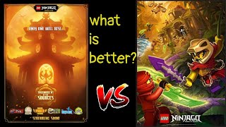 comparing the 2 tournament arcs of lego ninjago [upl. by Annoel]