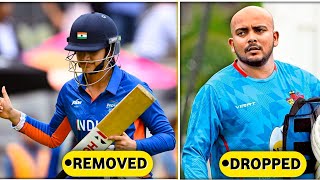 BREAKING Cricket Removed From commonwealth games Prithvi Shaw Dropped shubaman gill new odi rule [upl. by Acireh199]