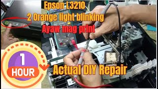 Epson L3210 Actual Diagnostic and Repair [upl. by Ayanej]