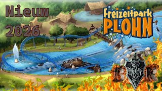 Talkvideo  Freizeitpark Plohn opent waterachtbaan in 2026 [upl. by Naxela988]