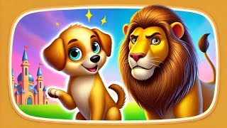 El Rey Leon y El Ingenioso Truco de Rufus cuento para niños  cuento infantil [upl. by Grote250]