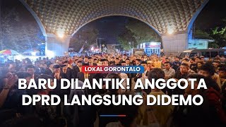 Anggota DPRD Kabupaten Gorontalo Malah Disidang Mahasiswa Pasca Dilantik [upl. by Annairba692]