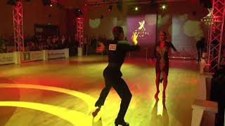 Sizov Ilia  Voloshina Arina Rissia Amateur Latin Moscow Capital Cup 2018 [upl. by Tuddor]