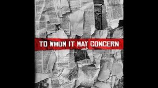 To Whom It May Concern Full Album Mixtape Nyashinski [upl. by Cordle]