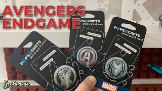 Avengers Endgame  Popsockets Popgrips Review [upl. by Sanson998]