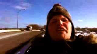 Frankie MacDonald  Powerful Storm in the Maritimes February 14th 2014 Obinous DJ Remix [upl. by Mikah]