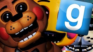 FIVE NIGHTS AT FREDDYS 2 GMOD  NEW MAP NEW ANIMATRONICS Garrys Mod [upl. by Orv]