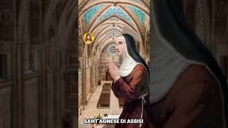 Memoria Liturgica di SantAgnese di Assisi santodelgiorno [upl. by Occir550]