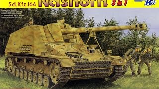 InBox Kit Review Dragons SdKfz 164 Nashorn 3 in 1 6386 [upl. by Jean-Claude]