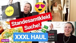 Hochzeitskleid gefunden l XXXL Haul Sephora Douglas Buffalo rossmann Outlet l Vlog 833 [upl. by Ibed]