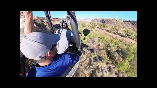 Virgin River Canyon Flight at RR Roasters [upl. by Yslek]