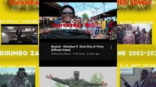 The Evolution of Rwandan HipHop Top 10 Songs 20022024 [upl. by Hecht]