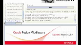 Oracle Fusion Middleware 11g Web Tier Utilities installation [upl. by Yrelle]