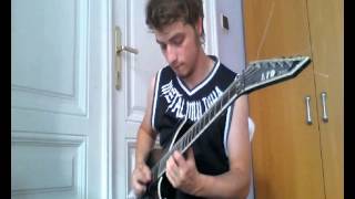 Five Finger Death Punch  Jekyll and Hyde solo cover with tabs [upl. by Acisej]