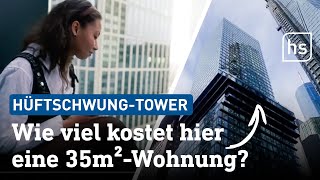 Inside Skyline Frankfurt Wie lebt es sich im Omniturm  hessenschau [upl. by Ahsenre]