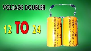 How to make a powerful voltage doubler circuit [upl. by Ylnevaeh]