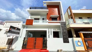 42 லட்சத்தில் 1840sqftல் அழகான 3BHK Duplex வீடு  West Facing 3BHK Duplex House With Modular Kitchen [upl. by Box79]