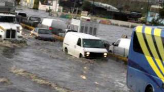 Inundacion Autopista MexicoPuebla km 27500 [upl. by Asenab186]