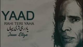 Jaun Elia Exploring the Depths of His Poetry [upl. by Navis]