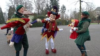 sprookjesbos Winter Efteling 2015  Dansen met pardoes en sprookjesbos bewoners [upl. by Thebazile899]