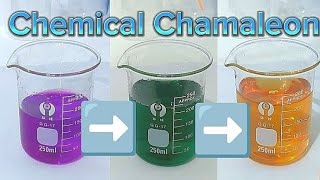 Recreating the chemical chameleon reaction [upl. by Underwood]