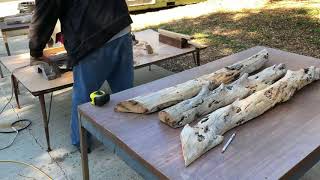 quotDriftwood is Natures Artquot  Turning a piece of driftwood into wall art [upl. by Soren714]