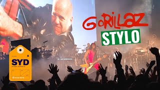 Gorillaz Stylo Live Sydney Australia 260722 4K [upl. by Thacher267]