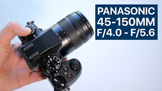 Panasonic Lumix 45150mm f40  f56 Lens Review [upl. by Yadsendew899]