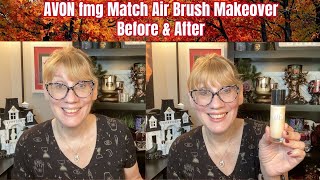 AVON fmg Match Air Brush Makeover  Before amp After [upl. by Notgnilra]