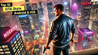 Top 10 Games like Gta 5 for Android 2024  Top 10 New Open World Games For Android amp iOS 2024 [upl. by Kimball235]