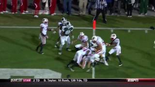 Michigan State Hail Mary Touchdown Keith Nichol To Beat Wisconsin 2011 HD [upl. by Buxton]