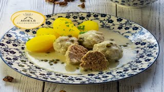 Königsberger Klopse mit Kapernsauce wie bei Oma Hausmannskost [upl. by Ahsenad]