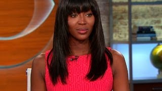 Naomi Campbell on quotThe Facequot controversy her relationship with Nelson Mandela [upl. by Ylrebmyk]