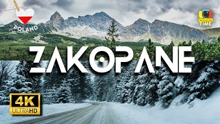 Zakopane 4k Poland  Travel Film  Travel Poland  Zakopane resort town travel 4k Poland [upl. by Arianna]