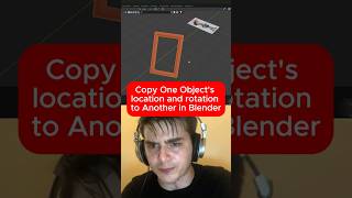 Copy One Objects location and rotation to Anoth in Blender [upl. by Brent279]