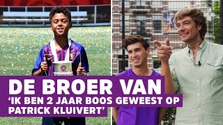 De broer van Shane Kluivert ‘Ik heb niks met voetbal’  De Broer Van 1 [upl. by Mullins]