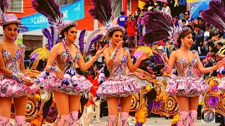 Carnaval de Oruro  Bolivia  Pasacalle 2022 [upl. by Ylrevaw407]