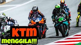 Motogp styrian austria 2020 race 2restart joan mir start terdepanmiguel oliveira juaranya [upl. by Balsam350]