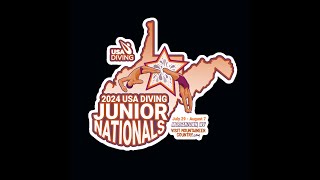 USA DIVING  Junior National Championships 2024 Day 8 Finals [upl. by Nylkcaj]