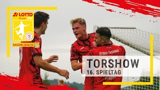 Torshow 16 Spieltag LOTTO Hessenliga 202425 [upl. by Stone]