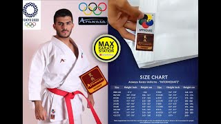 REVIEW BAJU KARATE KATA  ARAWAZA AMBER EVOLUTION [upl. by Yenffit656]