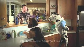 Bud Light  Dogs 2011 Super Bowl Commercial [upl. by Yhtrod589]