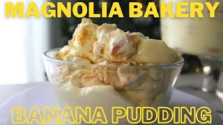 How To Make The Famous Magnolia Bakery Banana Pudding At Home Recipe  No Bake  MyCookBookDiary [upl. by Allred]