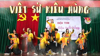 GIẢI NHẤT Nhảy VIỆT SỬ KIÊU HÙNG  Cover By SOTA CREW  THPT Sơn Tây Hà Nội [upl. by Melisse13]