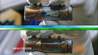 Dino Charge  True Black  Dino Armor X Attempt 2 Episode 14  Power Rangers Official [upl. by Eelnayr]