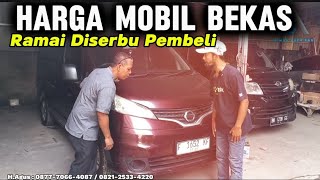 Obral Mobil Bekas Evalia Avanza Yaris Carry 70 Jutaan Harga Super Murah Ramai Pembeli [upl. by Eberhart862]