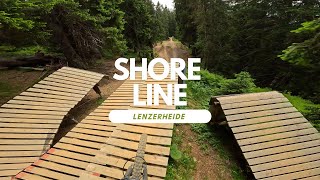 Shore Line Northshore Bikepark Lenzerheide Switzerland full run POV RAW [upl. by Fulmis]