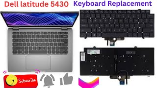 How to Replace Dell latitude 5430 laptop keyboard [upl. by Hitt]